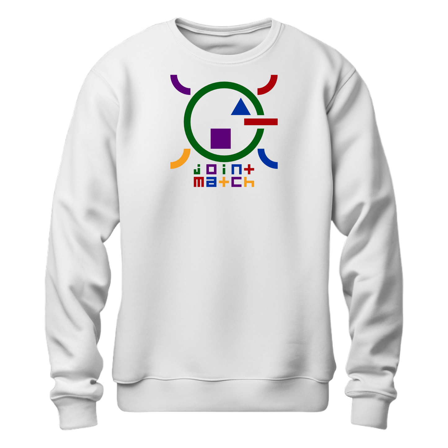 joint match sweatshirt white