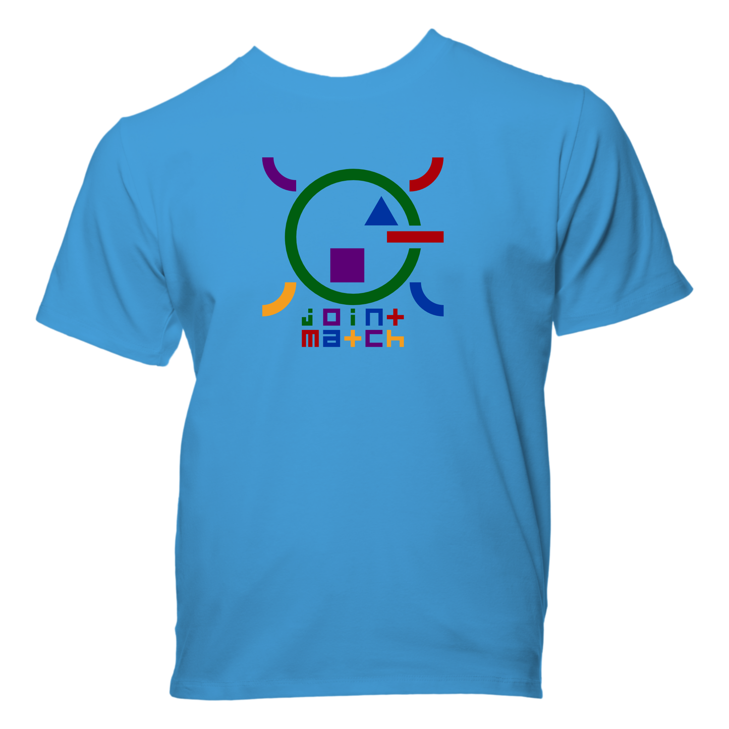 joint match t-shirt turquoise