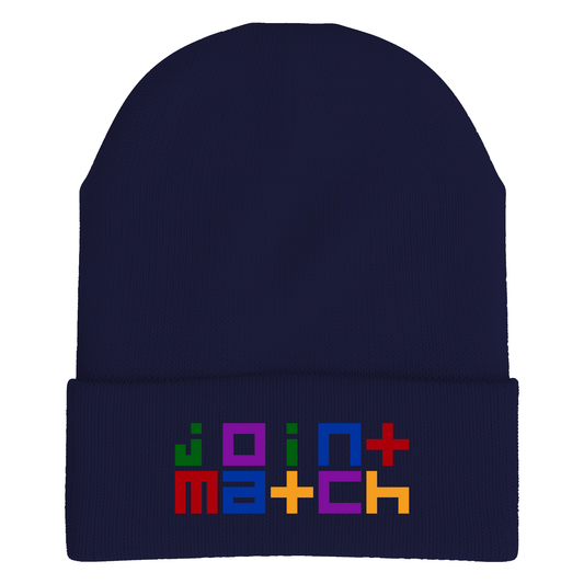 joint match beanie classic navy