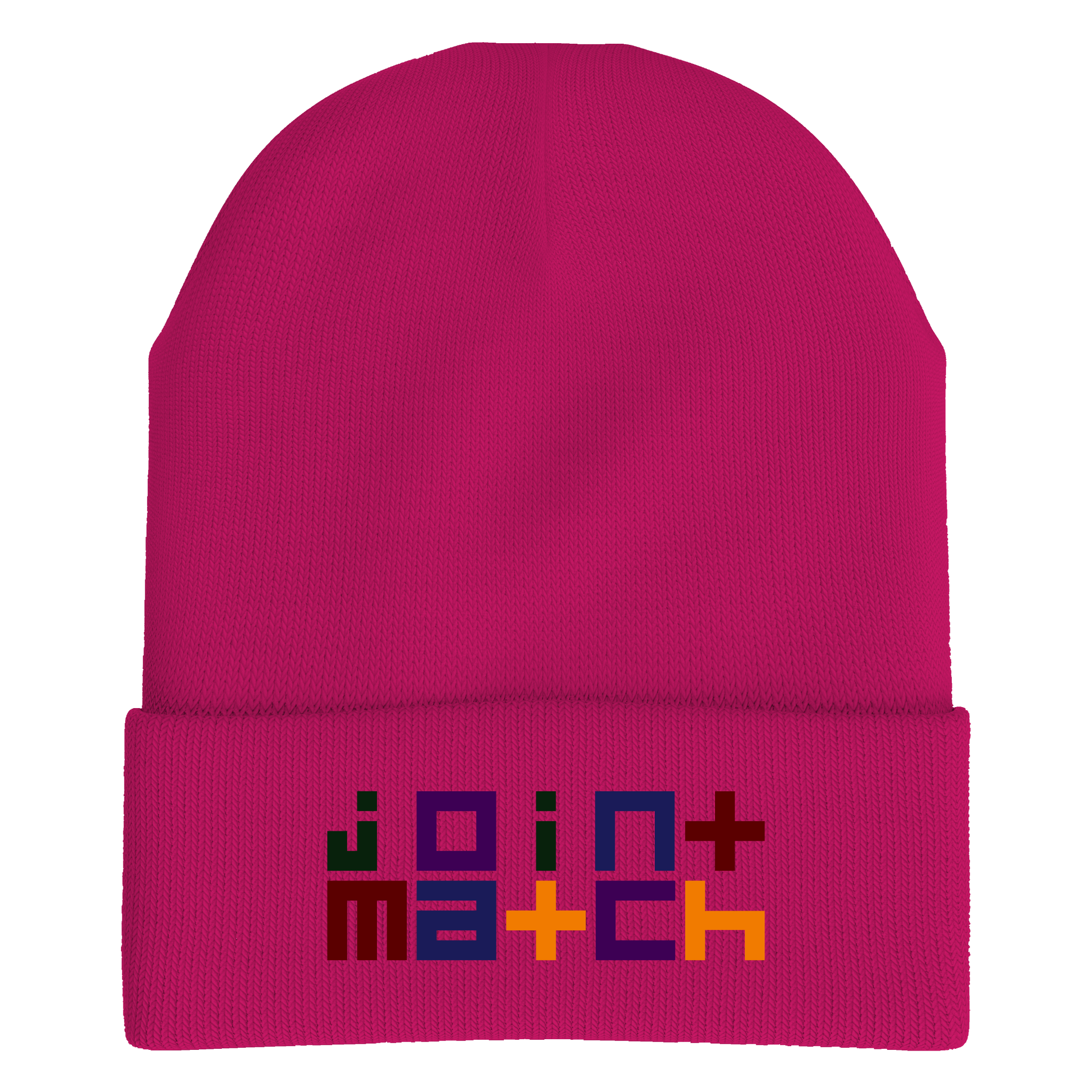 joint match beanie fuchsia