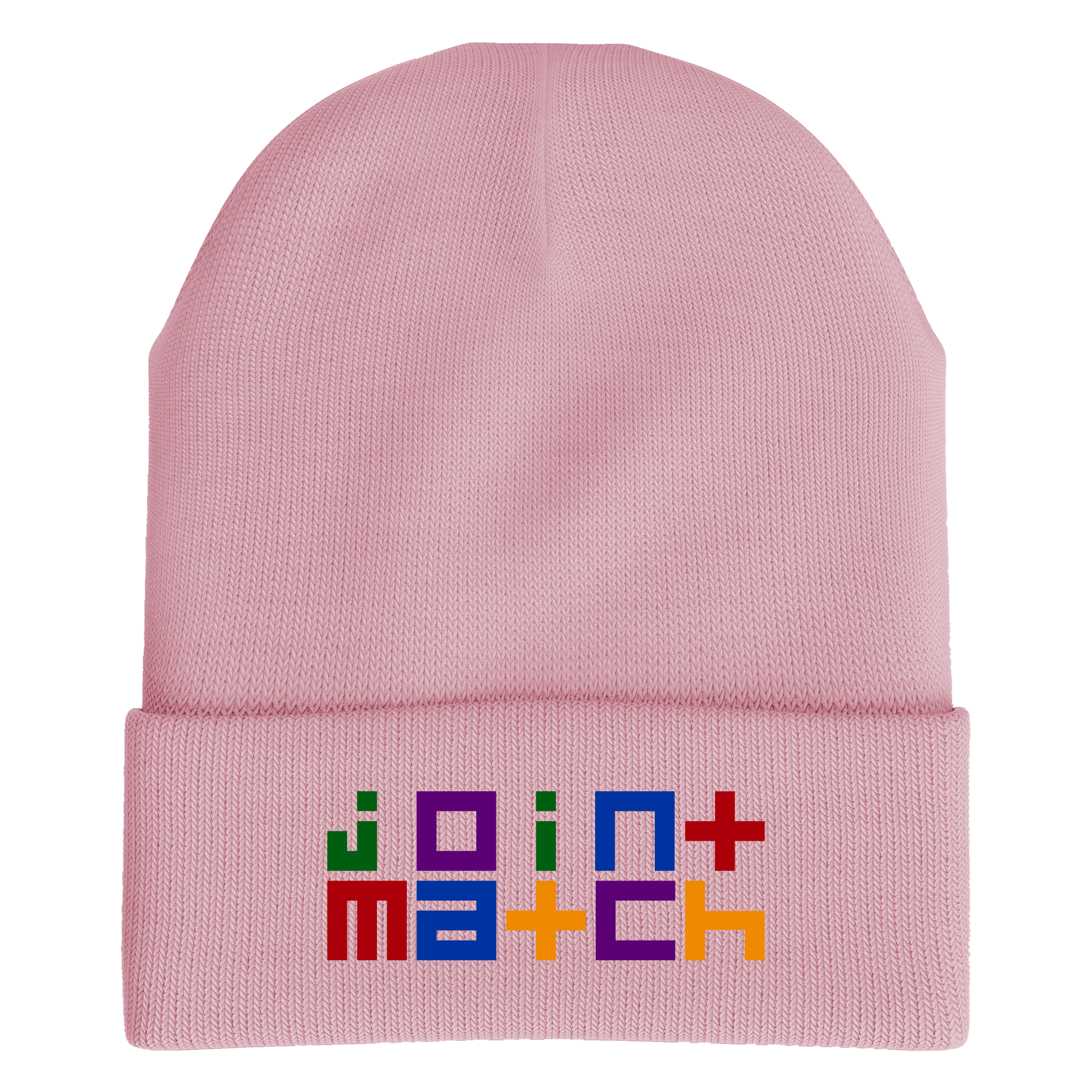 joint match beanie pink