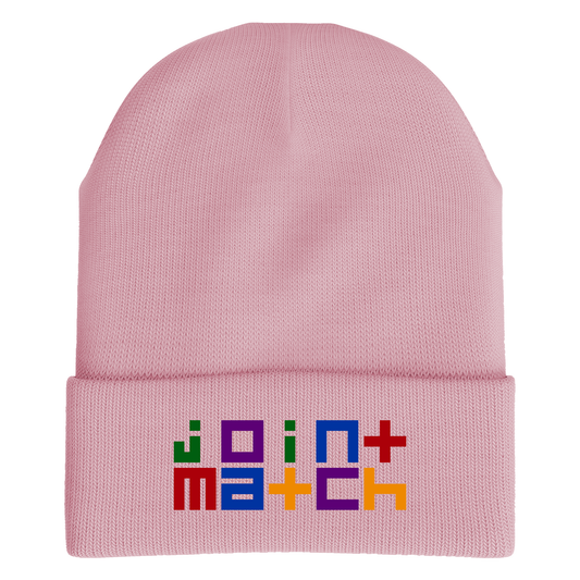 joint match beanie pink