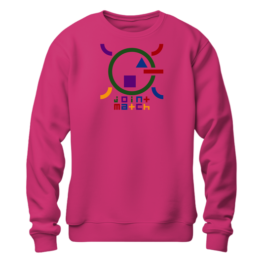joint match sweatshirt magenta