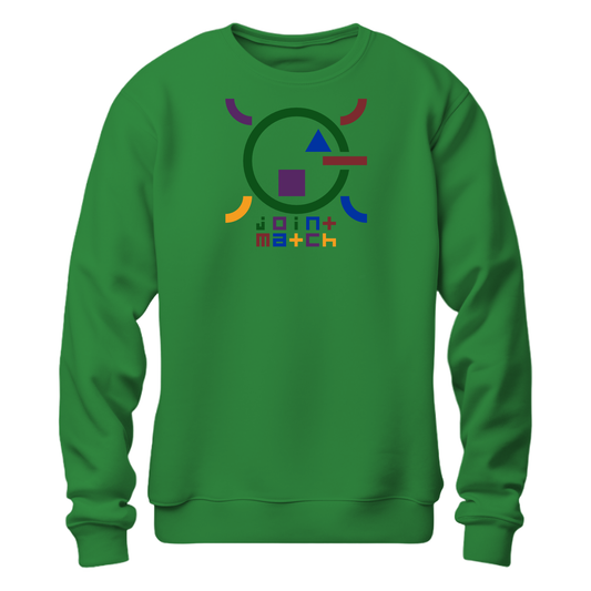 joint match sweatshirt plant green