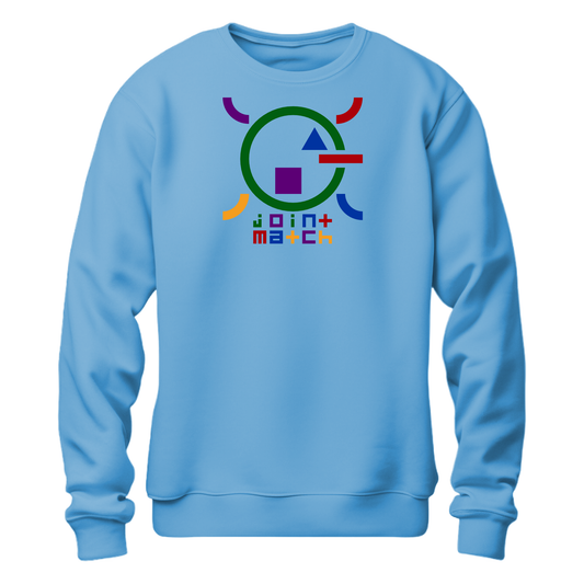 joint match sweatshirt sky blue