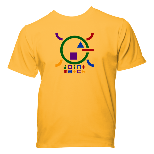 joint match t-shirt bright yellow
