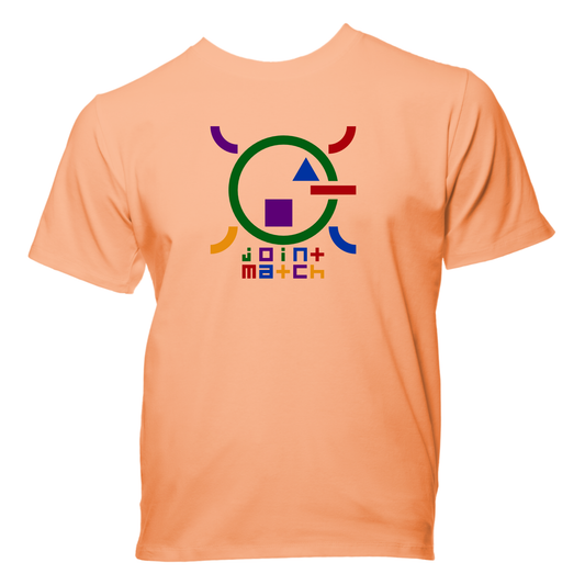 joint match t-shirt cantaloupe