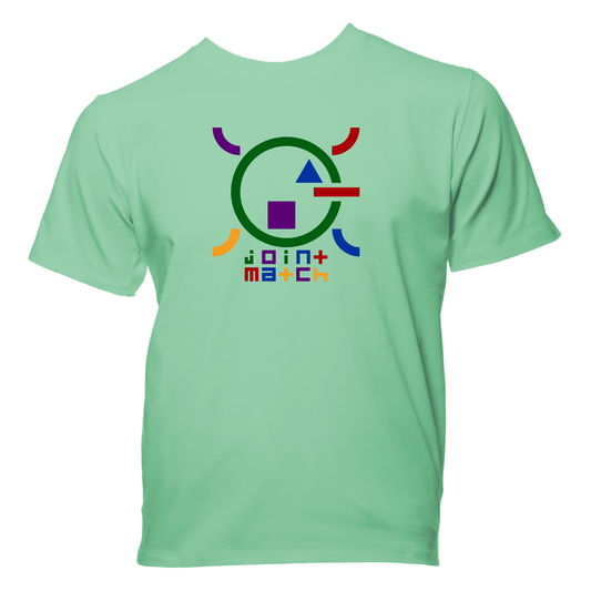 joint match t-shirt mint